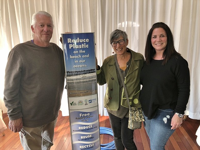 From left, Ventnor City Farmers Market organizers Andy and Penny Starer and Maria Gatta.