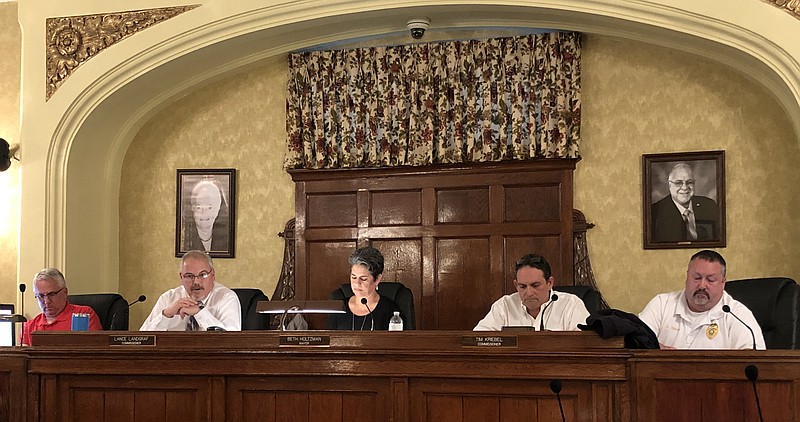 FILE/The 2019 Ventnor City Board of School Estimate reviews the school budget.