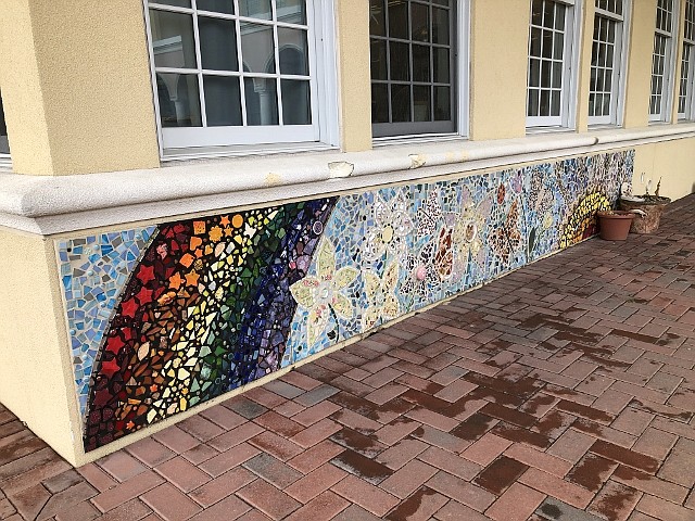 Mural at the Ventnor City Cultural Arts Center.