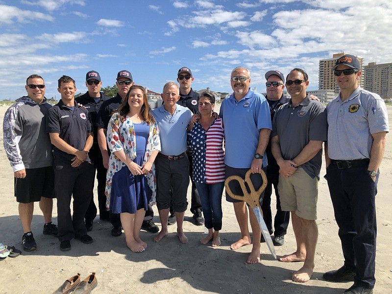 File/Ventnor opens the beach for the 2019 season.