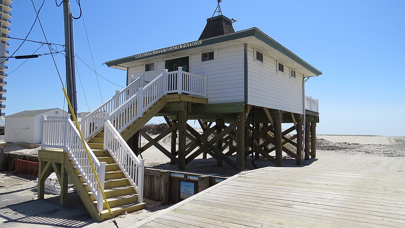 Margate Beach Patrol Headquarters at Decatur Avenue.