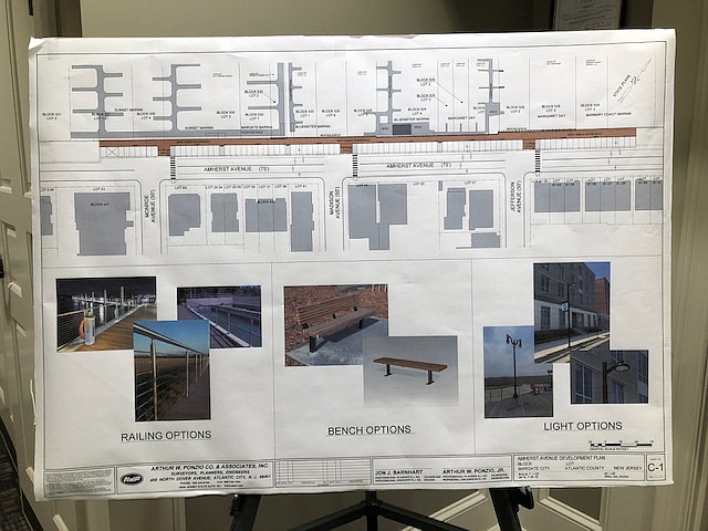 File Photo/Design elements of the Amherst Avenue promenade project.