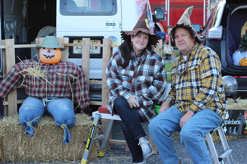 Patti and Mike Kedziora attended a Trunk or Treat event in Somers Point last year.