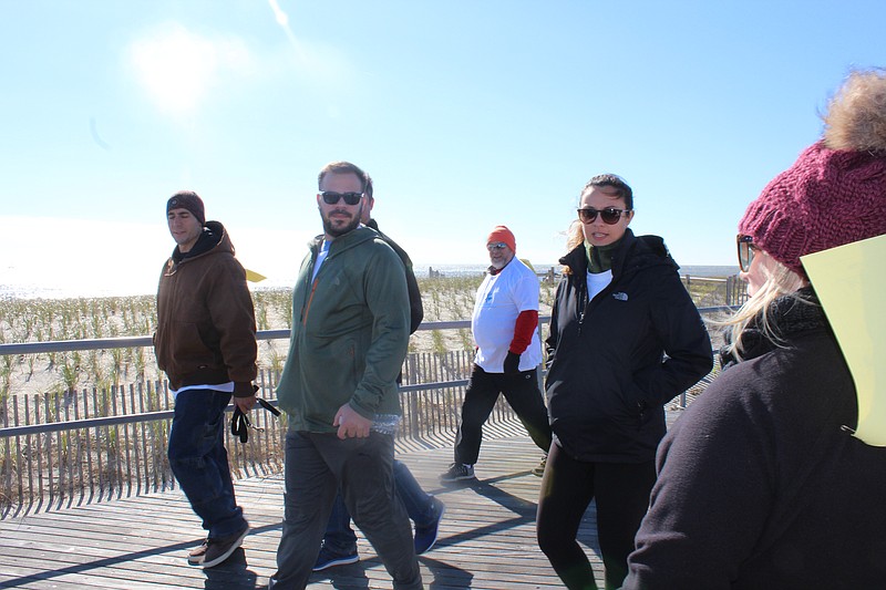 The Every Breath Counts walk was held on the Ventnor boardwalk, Saturday, Nov. 16, 2019.