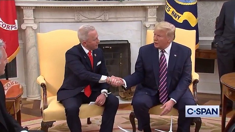 Rep. Jeff Van Drew with President Donald J. Trump