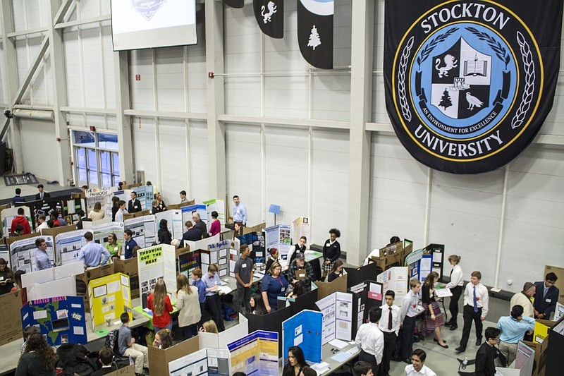 Jersey Shore Science Fair at Stockton University.