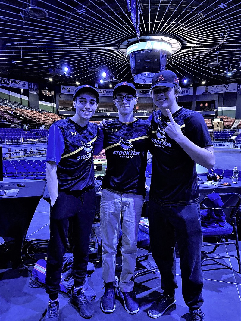 Stockton Rocket League Team spring 2020.