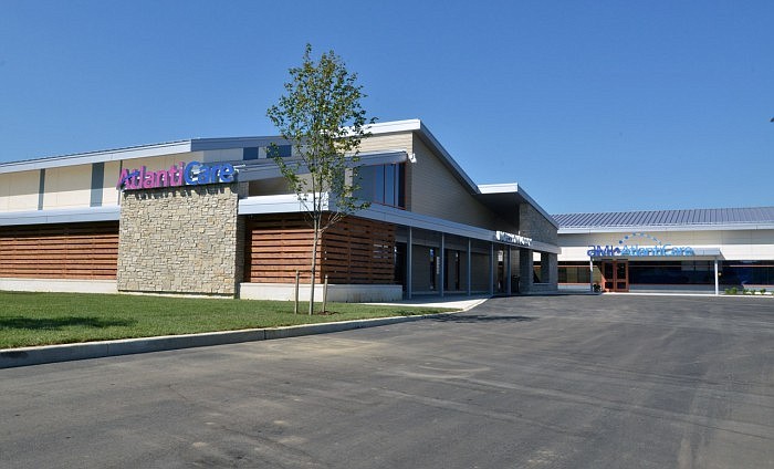 AtlantiCare Emergency Department off Route 30 in Hammonton.