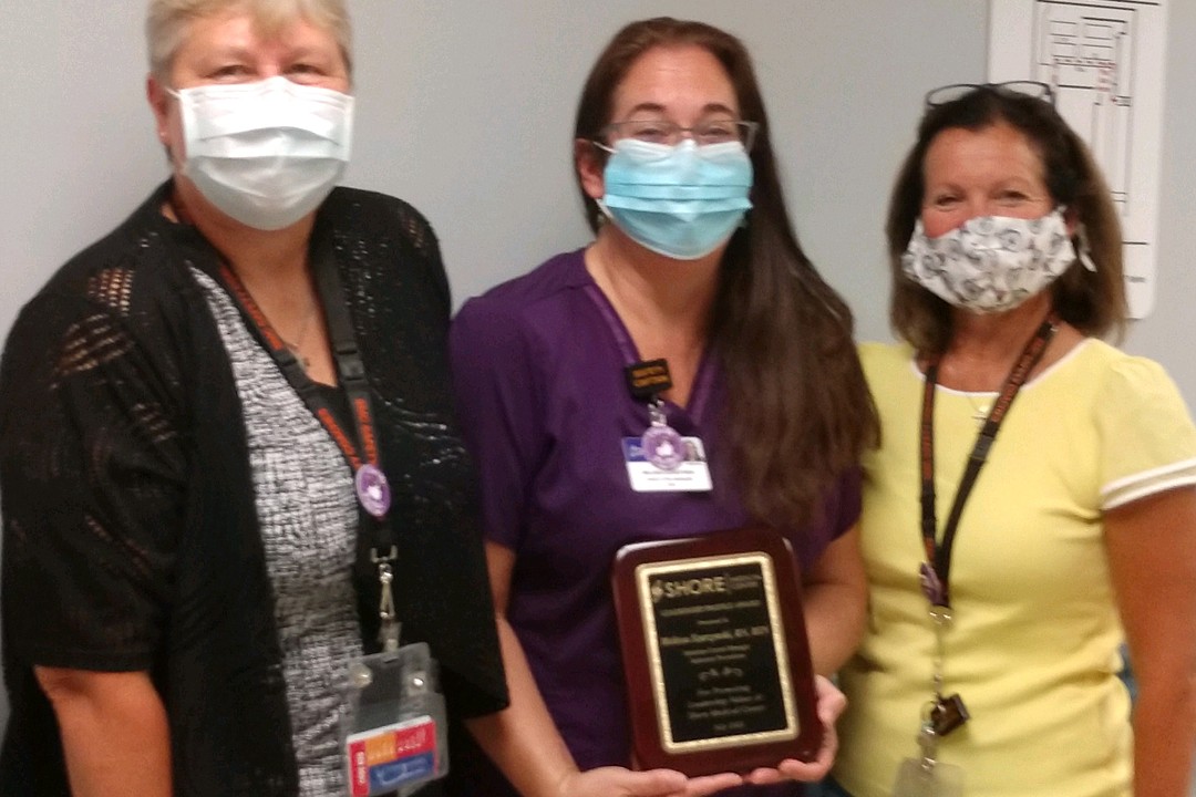 Infection prevention manager is Shore's 'Leader of the Quarter' - DownBeach