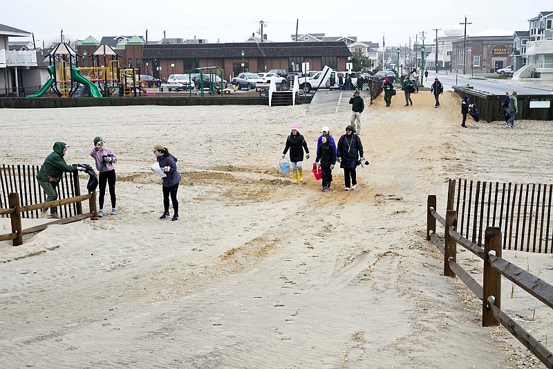 Steve Jasiecki/Margate Beach Sweep 2019.