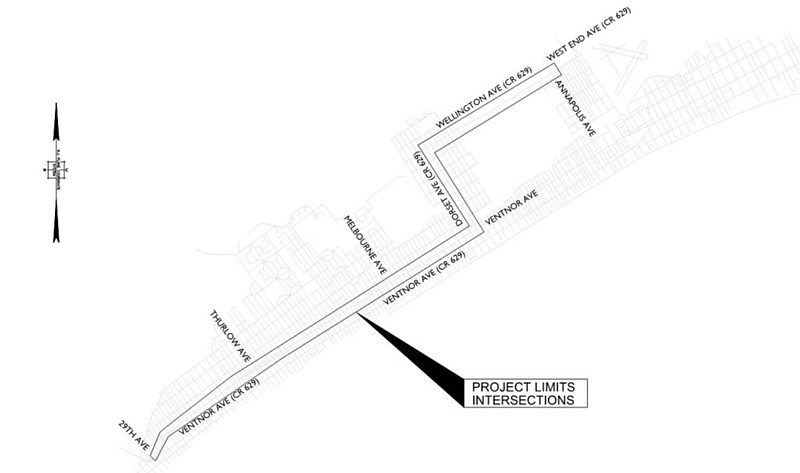 Traffic lights along CR629 will be upgraded with "smart" signals.