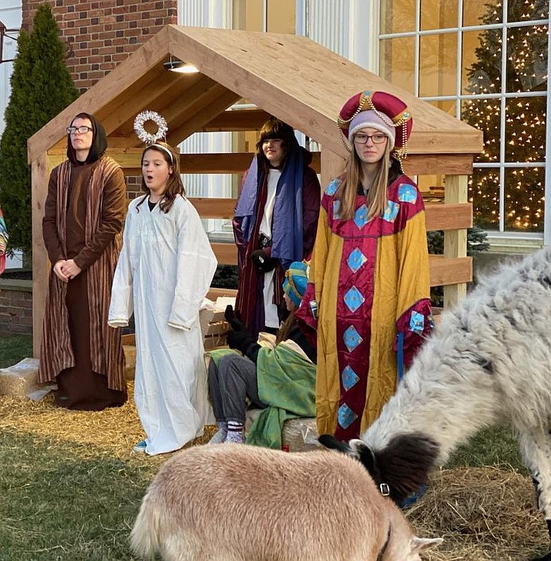 Margate Community Church held its first Live Nativity in 2019.