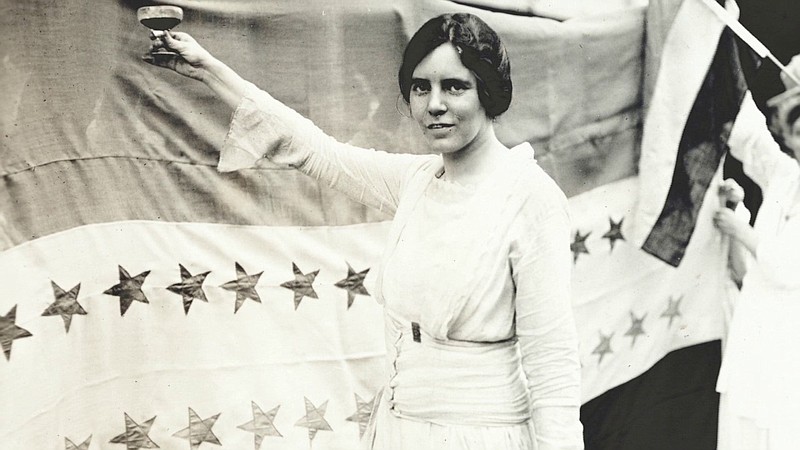 Alice Paul, the New Jersey woman who advocated for the Equal Rights Amendment.