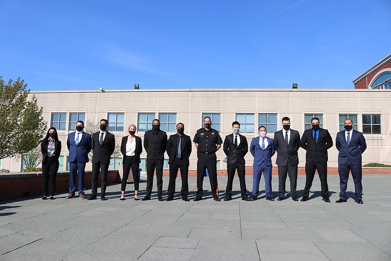 The Atlantic County Sheriff's Office April 20 swore-in 11 new officers.