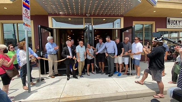 Ventnor Square Theater cut the ribbon May 22, 2021.