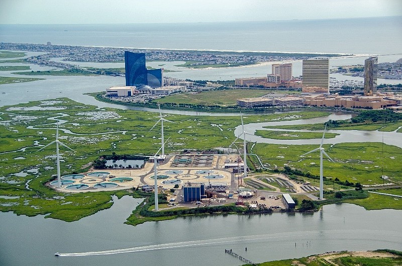 State of NJ/ACUA Wind Farm, Atlantic City.