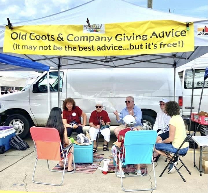 The Old Coots at the Ventnor City Farmers Market meet Friday mornings throughout summer.