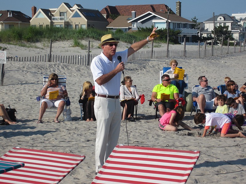 Beth Israel will hold Shabbat services on the beach in Margate.