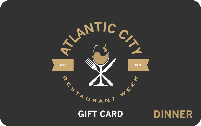 Atlantic City Restaurant Week gift cards now on sale.