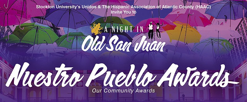 Enjoy a 'Night in Old San Juan' Saturday, Oct. 9 at Stockton's Atlantic City campus.