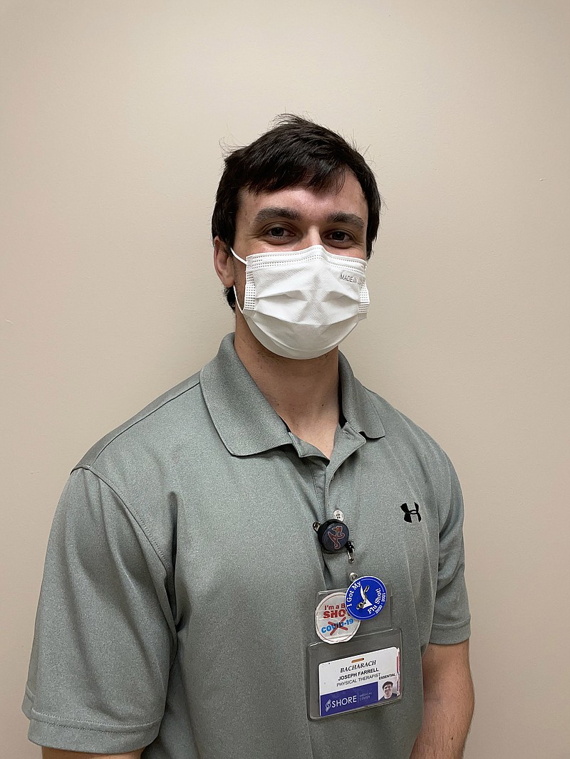 Provided/Joe Farrell of Longport is Shore Medical Center's Guardian Angel for the month of November.