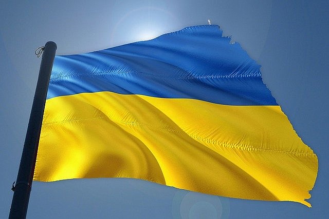 Flag of Ukraine.