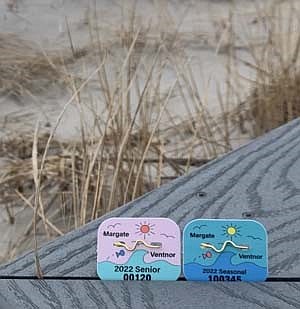 Ventnor and Margate beach tags are manufactured by a non-profit in Cape May  County that supports developmentally disabled individuals.