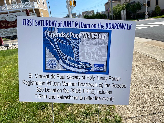 Holy Trinity Parish St. Vincent dePaul Society to hold annual walk for the poor, June 4.