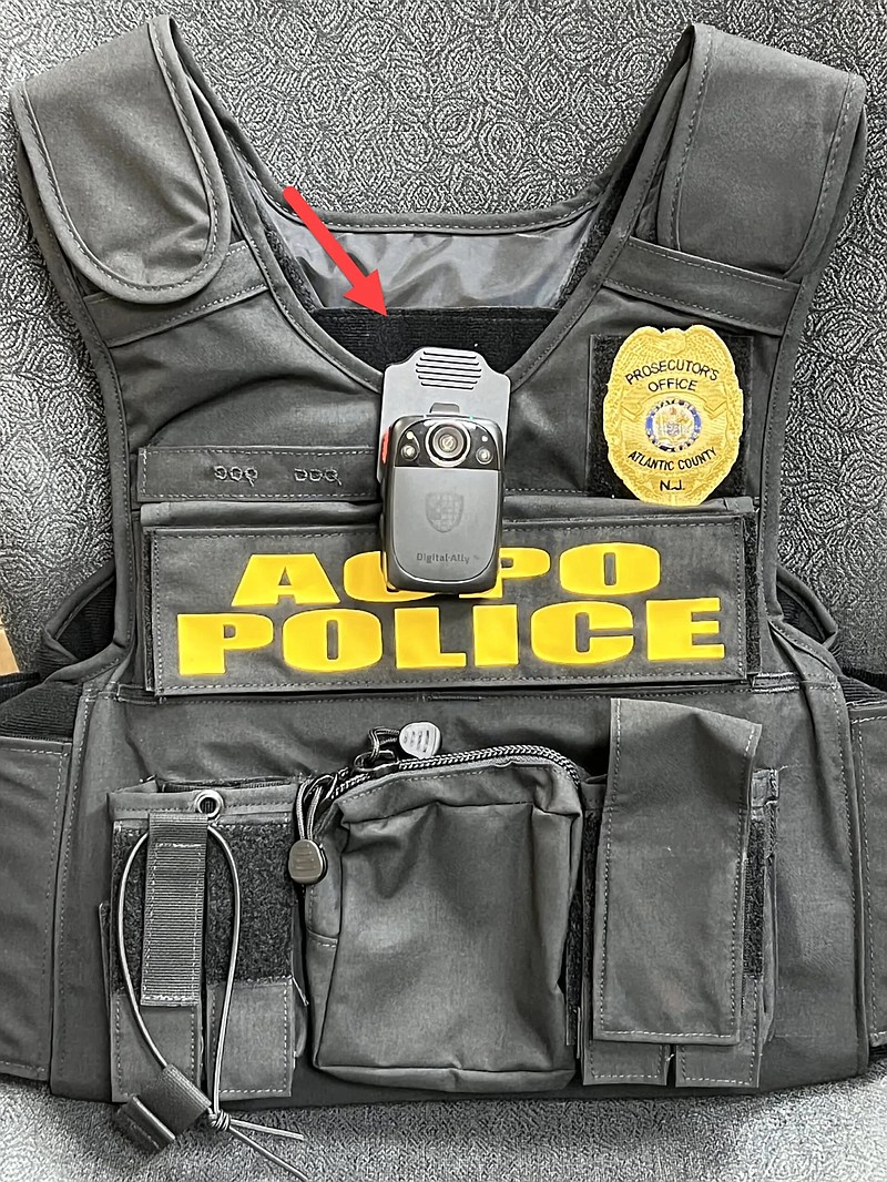 Atlantic County Prosecutor's Office detectives will be equipped with body worn cameras for certain operations.