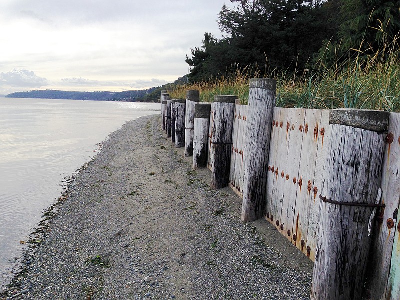 Bulkhead like this must be rebuilt at higher elevations.