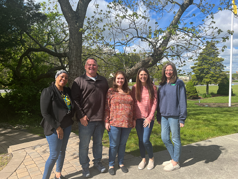 Provided/From left,  ACUA employees Tititia Plummer, Sam Nutile, Nicole Cannuscio, Christine Longfellow, and Kristi Aiken.