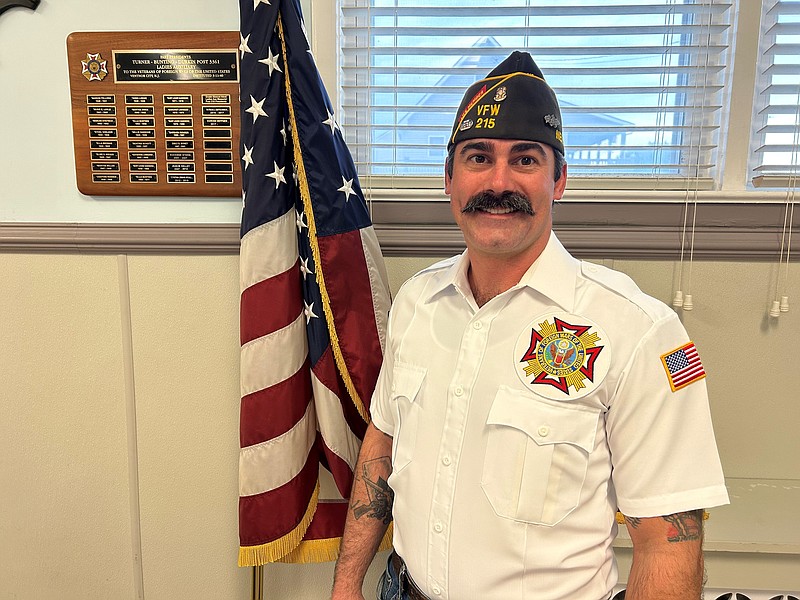 Greater Absecon Island VFW Post 215 Commander Anthony Ventura.