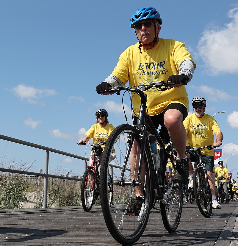 Photos by TOM BRIGLIA of Photo Graphics/The 2023 LeTour Downbeach Bike ride through all of Absecon Island Sunday June 4, 2023 