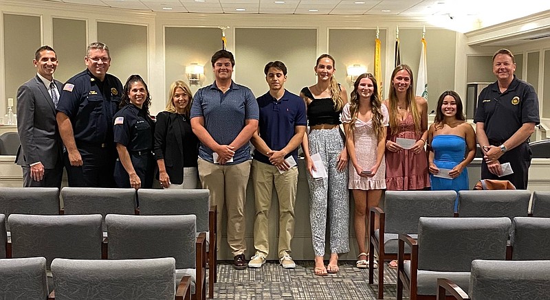 Margate students were awarded O'Hara-McCormick Memorial Scholarships June 15. Those present were Gavin Grant, Joseph Pepe, Mary Wagner, Grace Gaskill, Eva Blanco and Bryn Swift.