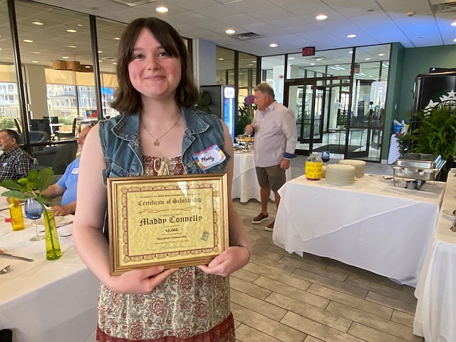 Maddy Connolly of North Beach Ventnor is the recipient of the 2023 North Beach Ventnor Residents Association scholarship.