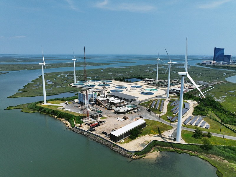 ACUA Wastewater Treatment Plant in Atlantic City.