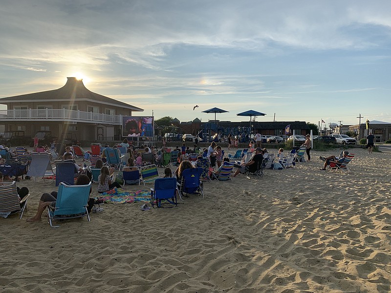 Free movies on the beach is a feature of Margate's Thrilling Thursdays.