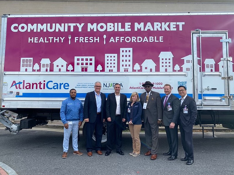 PROVIDED/The AtlantiCare Community Mobile Market truck will travel around Atlantic City bringing with it healthy, fresh, affordable meal kits for just $10. Thirteen visits will be held through February.