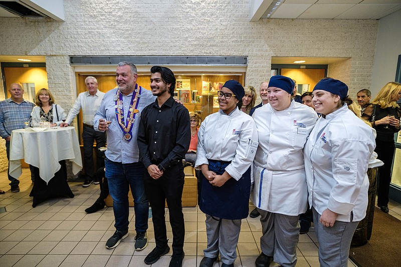 Academy of Culinary Arts Beaujolais Nouveau Food and Wine event held at Careme's on Atlantic Cape's Mays Landing campus, Nov. 9.