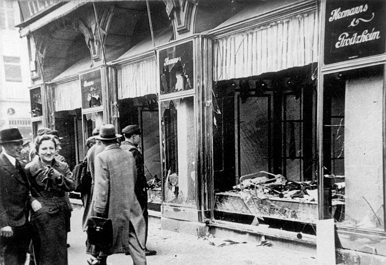 Kristallnacht, Nov. 9-10, 1938.