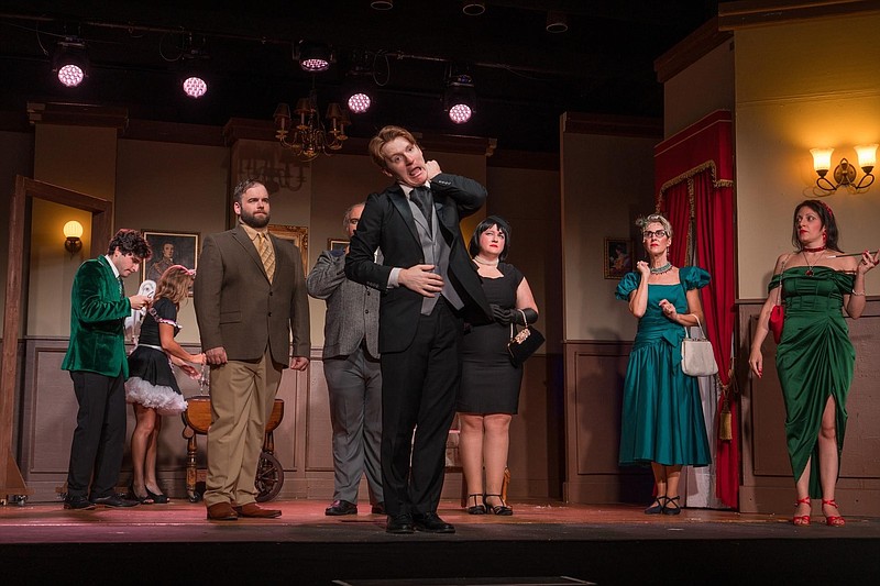 Among other nominations, the cast of Clue is up for Best Ensemble for Fool Moon Theatre Company of Margate.