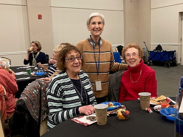 From left, Beverly Schechtman, Tina Serota, Lynne Walters.
