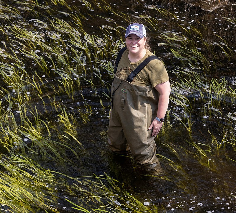 Provided/Emma Witt, associate professor of Environmental Science, will teach a class called Streams, Swamps and Spungs starting on April 5.