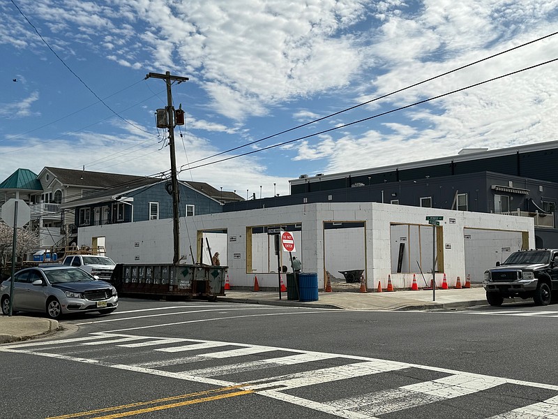 Margate City officials halted construction at Sunrise Tequila Bar, 9700 Ventnor Ave., which will seek variances at a special Planning Board meeting, May 15.