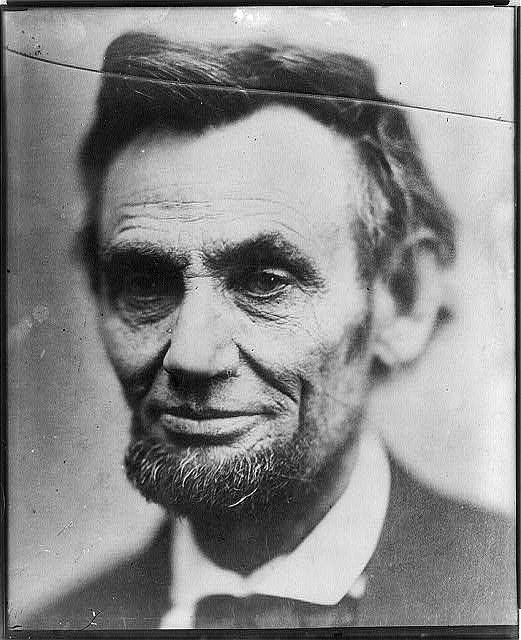 Last photo of Abraham Lincoln, 1865. 