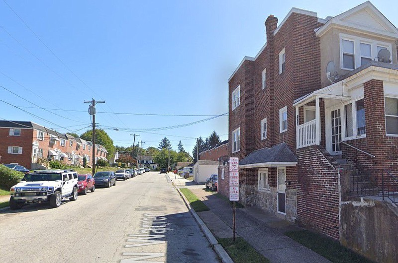 The 300 block of Warren Street in Norristown. 