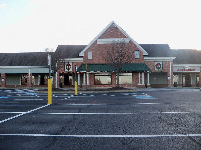 The former location of Genuardi’s Market at the Towamencin Shopping Village, as seen following its closure in late 2010. 