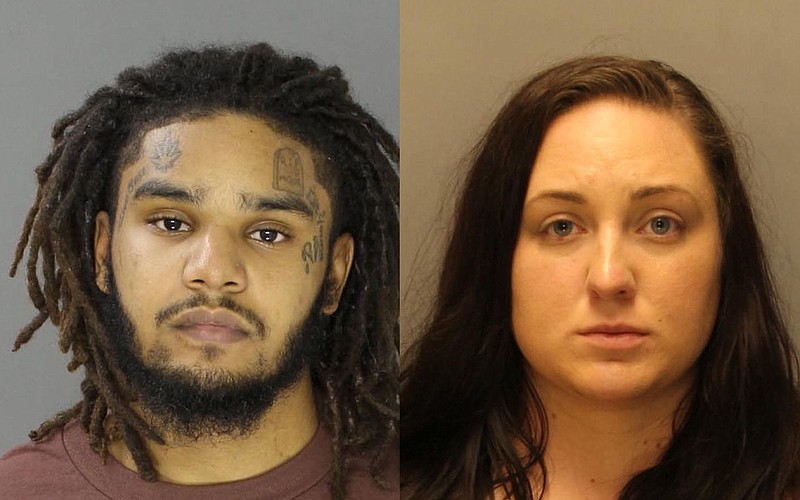 Jabari Santi-Baird, 26, and Erin Cottee, 31, both of Souderton. 