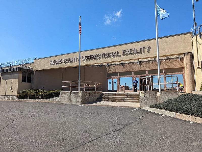 The Bucks County Correctional Facility in Doylestown Township. File photo. 