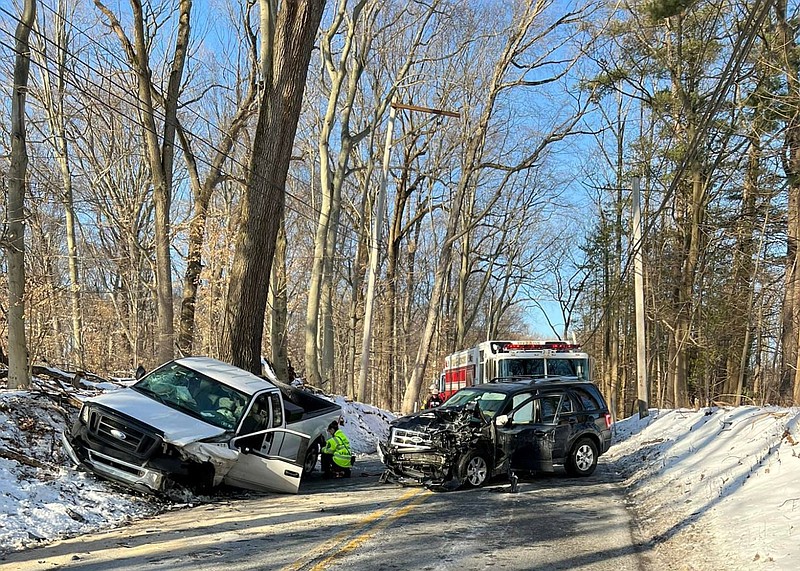 Authorities said 38-year-old Erin Churney, of Ambler, was more than three times over the legal blood alcohol limit when her 2012 Ford Escape went up a